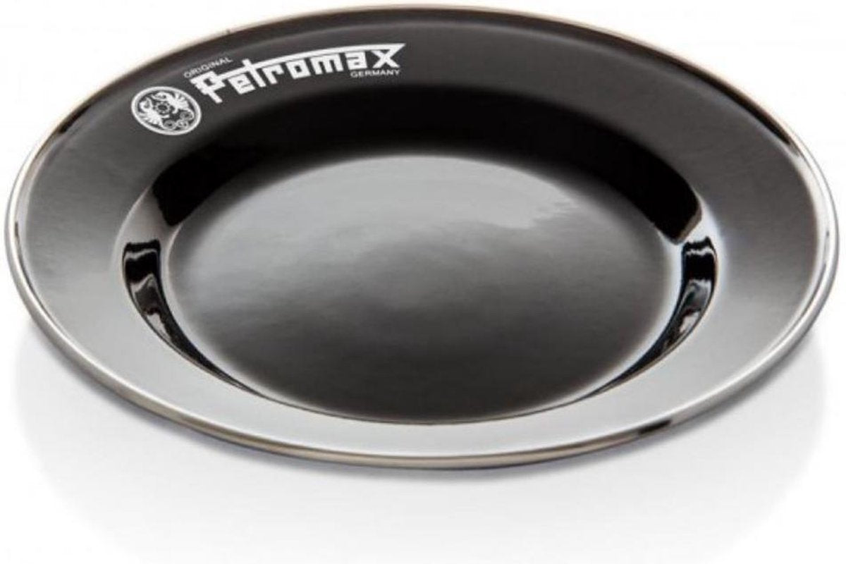 Petromax borden - emaille - zwart - ø23cm