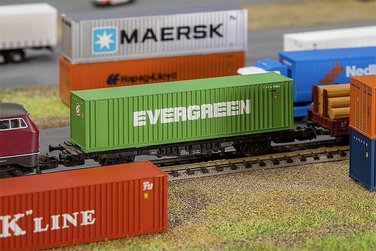 Faller - 40’ Hi-Cube Container EVERGREEN