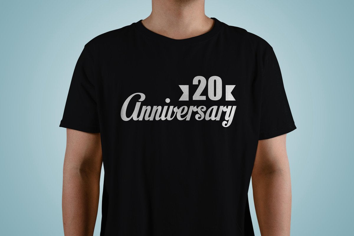 20 JAAR GETROUWD| JUBILEUM | TROUWDAG | VIERING | 50 Jaar Samen T Shirt | Kado Cadeau Tip | Voor Mannen en Vrouwen | Unisex | Maat S