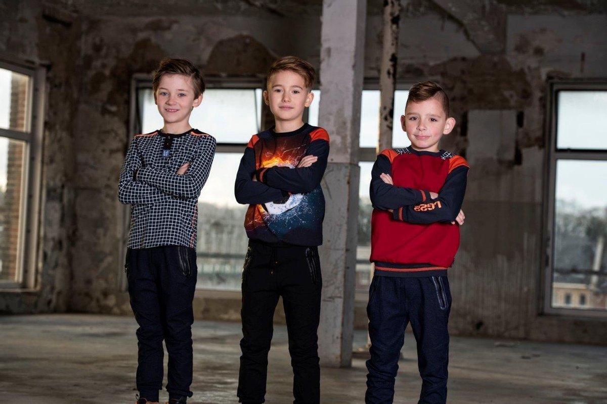 Legends jongens joggingbroek  Xander D.Blue Denim