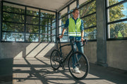 gofluo. Jackson Veiligheidshesje - Reflecterend hesje - Fluoriserend - Veiligheidsvest - Hardloophesje - Reflectie jas - Lichtgewicht - Veilig de weg op - Geel - L
