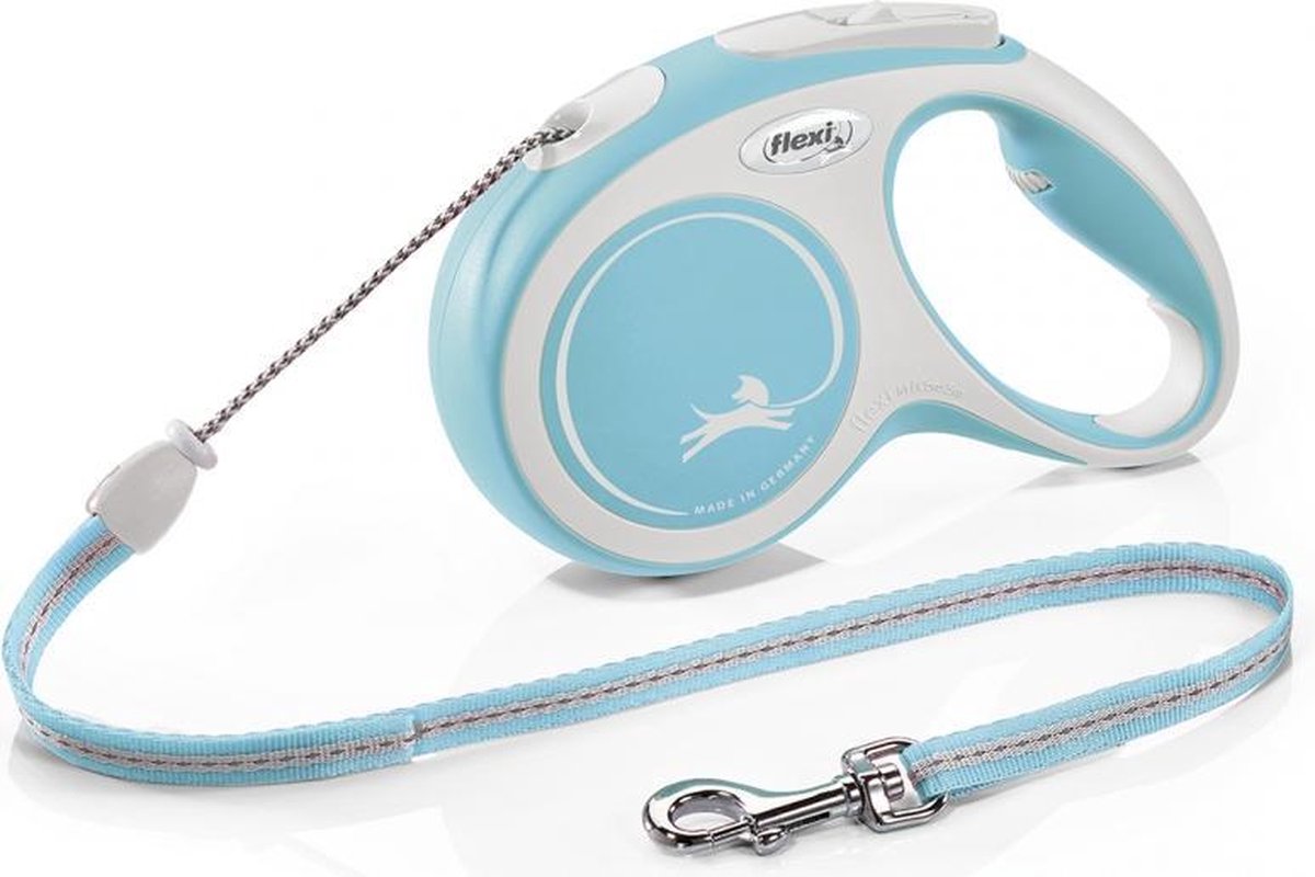 Flexi new comfort touw Lichtblauw M/5M