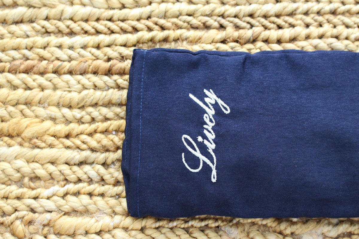 Yoga lavendel oogkussen-yoga kussens- yoga props- Navy blauw