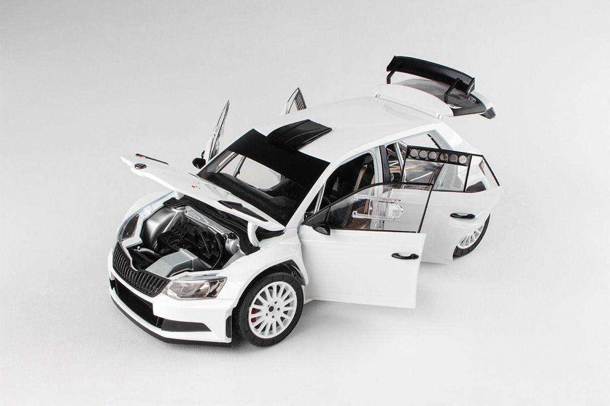 Skoda Fabia III RS White 2015