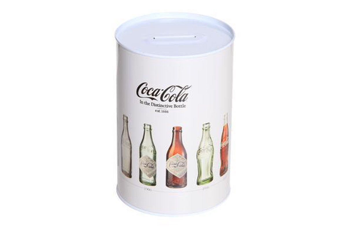 Coca Cola Spaarpot 'Bottle Evolution'