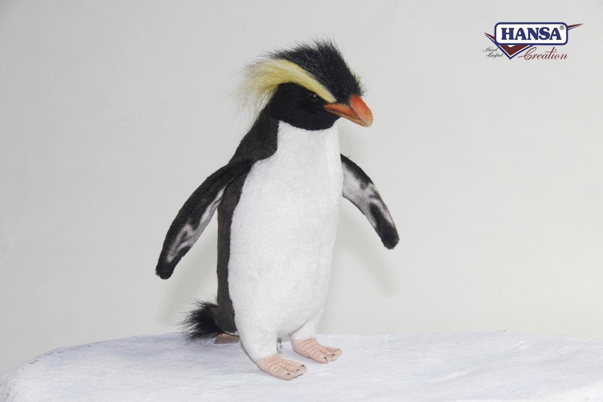 Rots Pinguin Knuffel