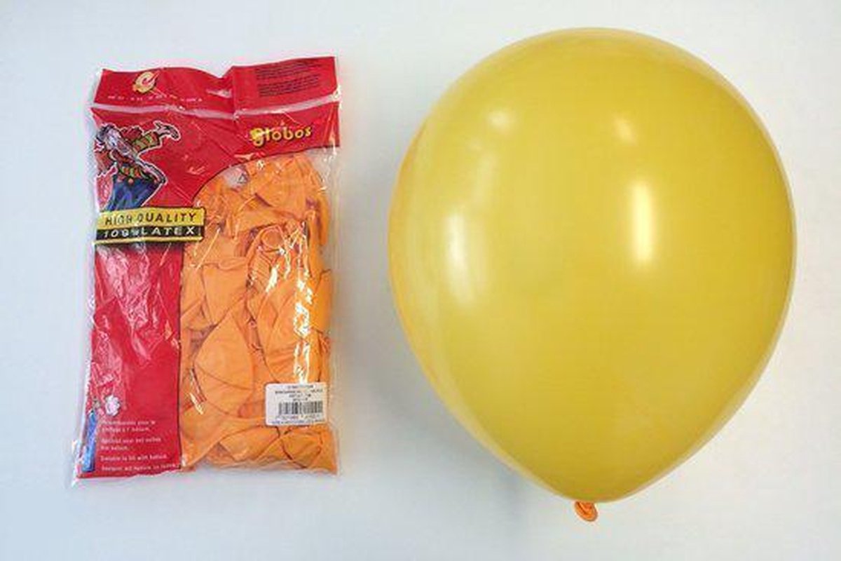 Ballonnen 100 stuks Mandarijn