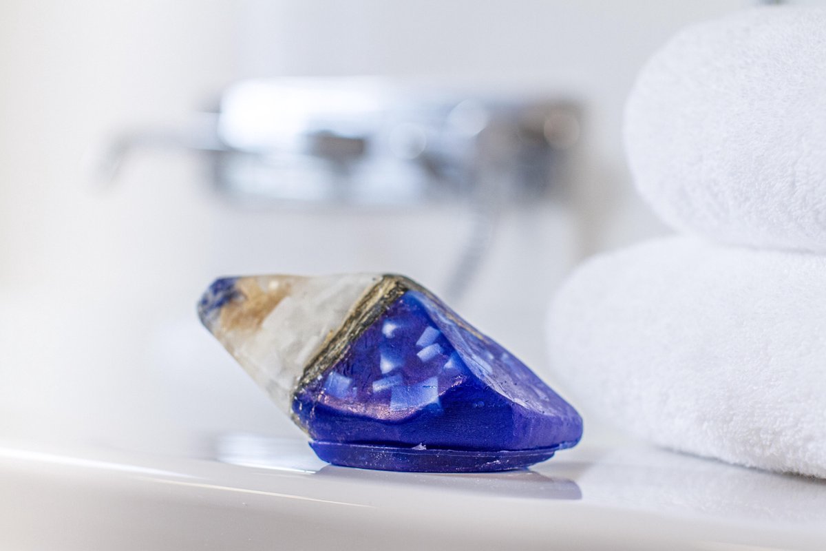 ExcluJess - Kristalzeep - Lapis Lazuli - huidvriendelijk - PH- neutraal - Sinaasappel