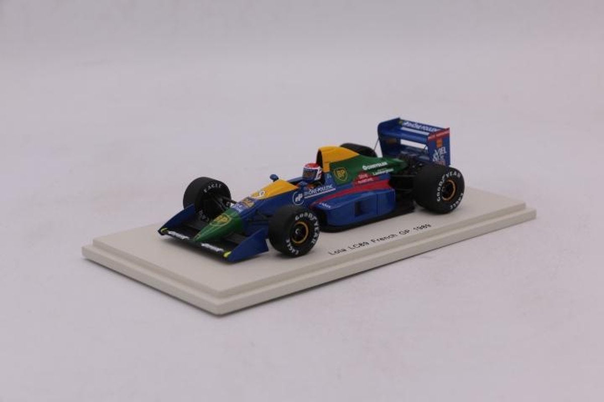 F1 Lola LC89 E. Bernard French GP 1989.