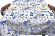 Tafelzeil PVC Delfstblauw 140x250cm