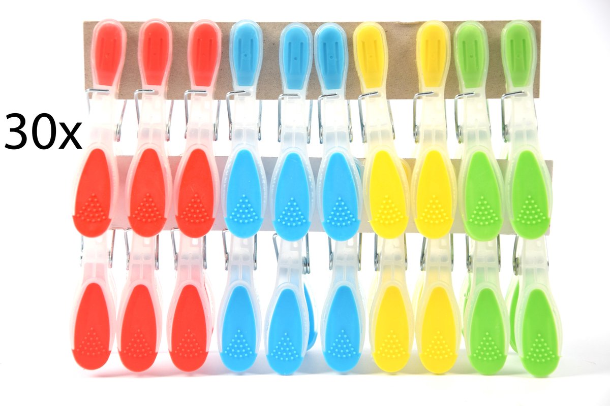 Wasknijpers met softgrip 