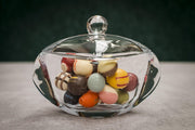 Crystalite Bohemia  Orbit bonbonniere 18 cm