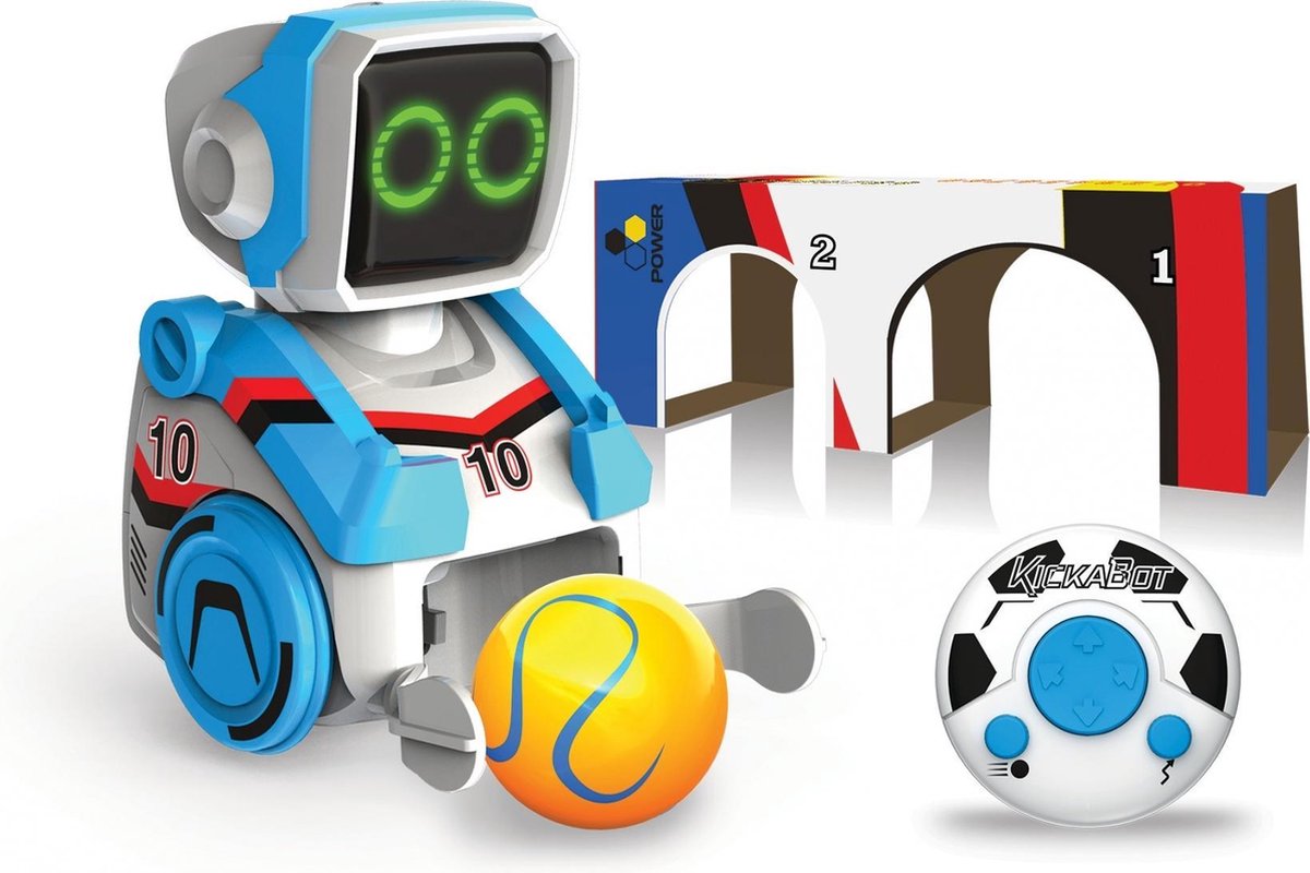 Silverlit KickaBot Robot Voetballer + Licht en Geluid Assorti
