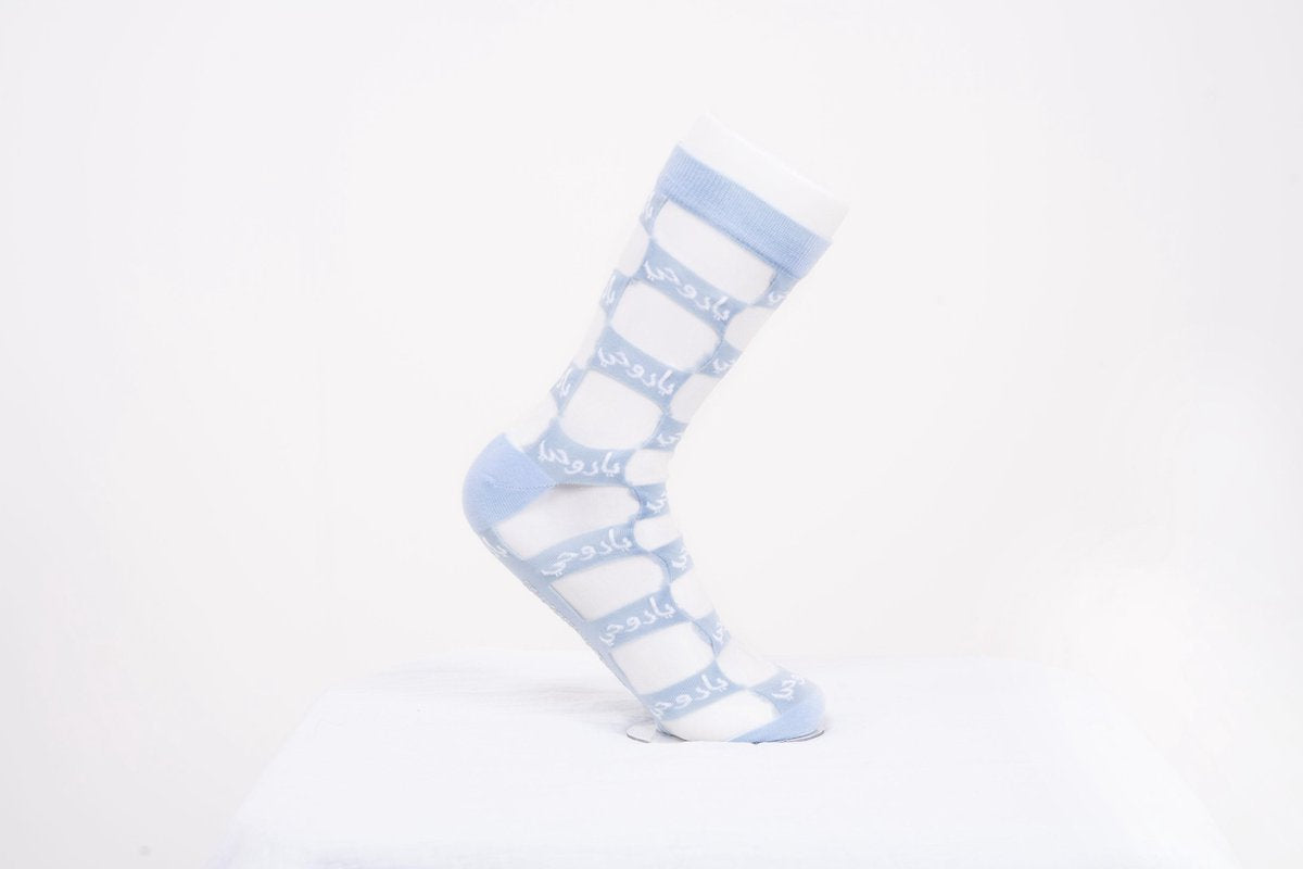 Tqaser Oh My Soul! licht blauw Sokken - One size-
