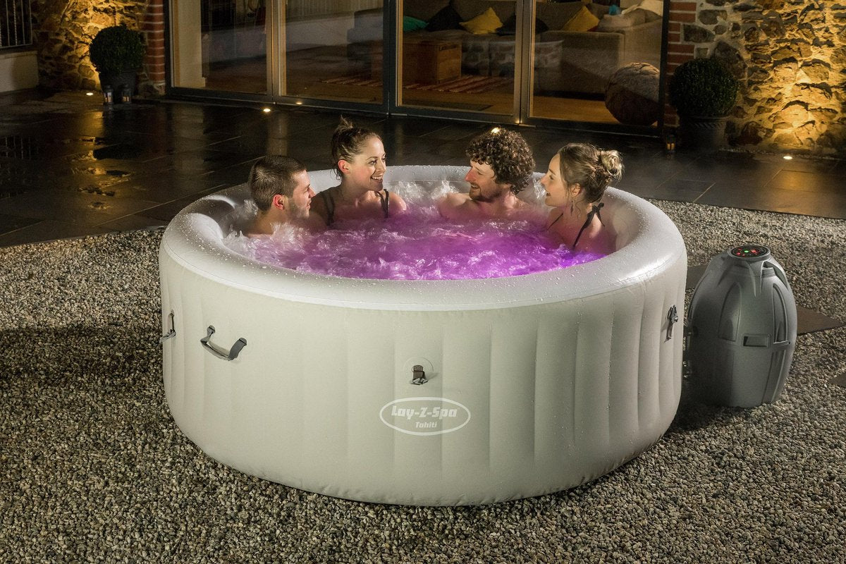 Lay-Z Spa Jacuzzi Tahiti 180X66cm AirJet + LED Verlichting - 2/4 personen