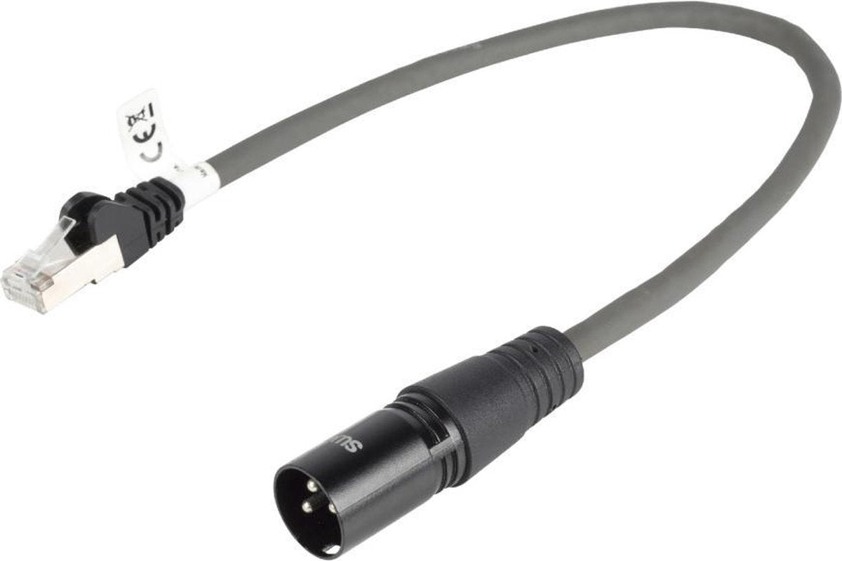 Sweex 3-pins XLR (m) - RJ45 (m) adapter - 0