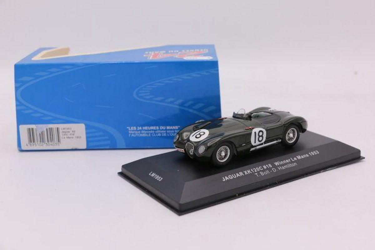 Jaguar XK120C #18 Winner Le Mans 1953 - 1:43 - IXO Models