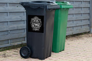 Container sticker Camera - Retro - Quote - Zwart - Wit - 40x40 cm - Kliko sticker