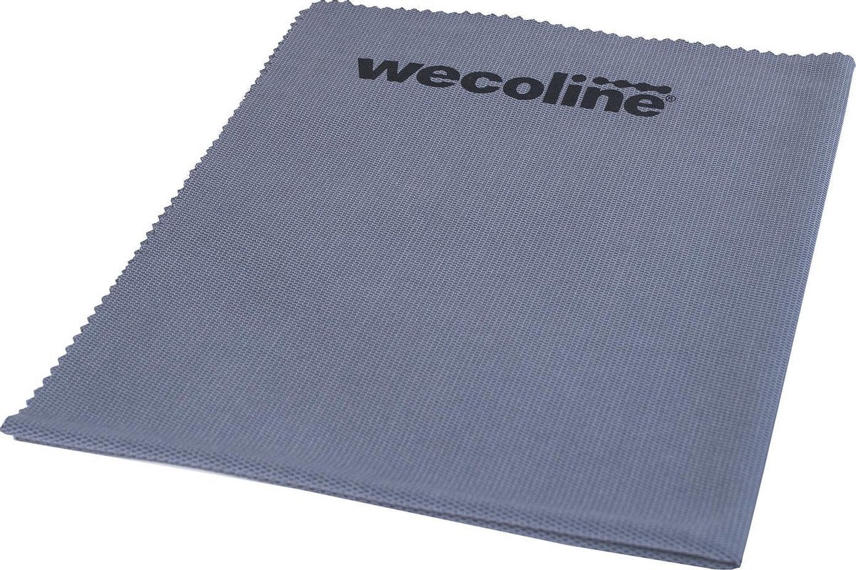 Wecoline Allure glasdoek soepel grijs 5 stuks