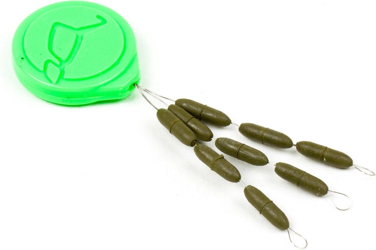 Korda Sinkers - Tungsten - L - Weedy Green - 12 st.