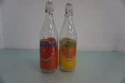 Waterfles set met fruitthema (2 stuks)