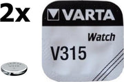 2 Stuks Varta 315 / 314 / SR 716 SW knoopcel batterij