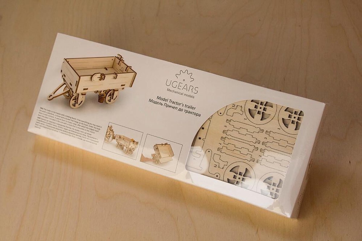 Ugears Houten Modelbouw - Trailer