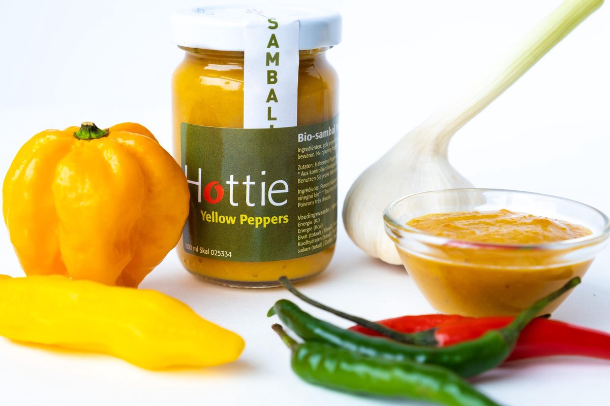 Hottie Sambal Yellow Peppers