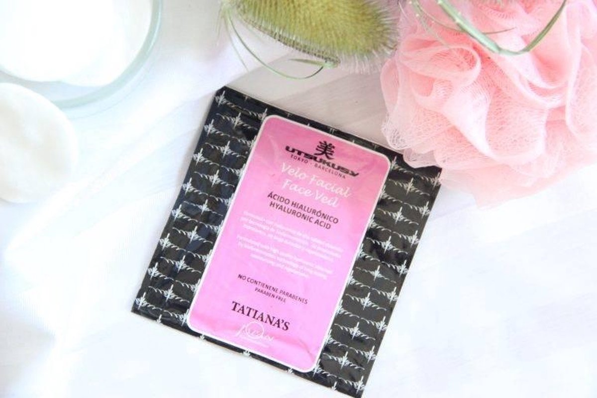 Utsukusy Hyaluronzuur vliesmasker - Hyaluronzuur vlies masker