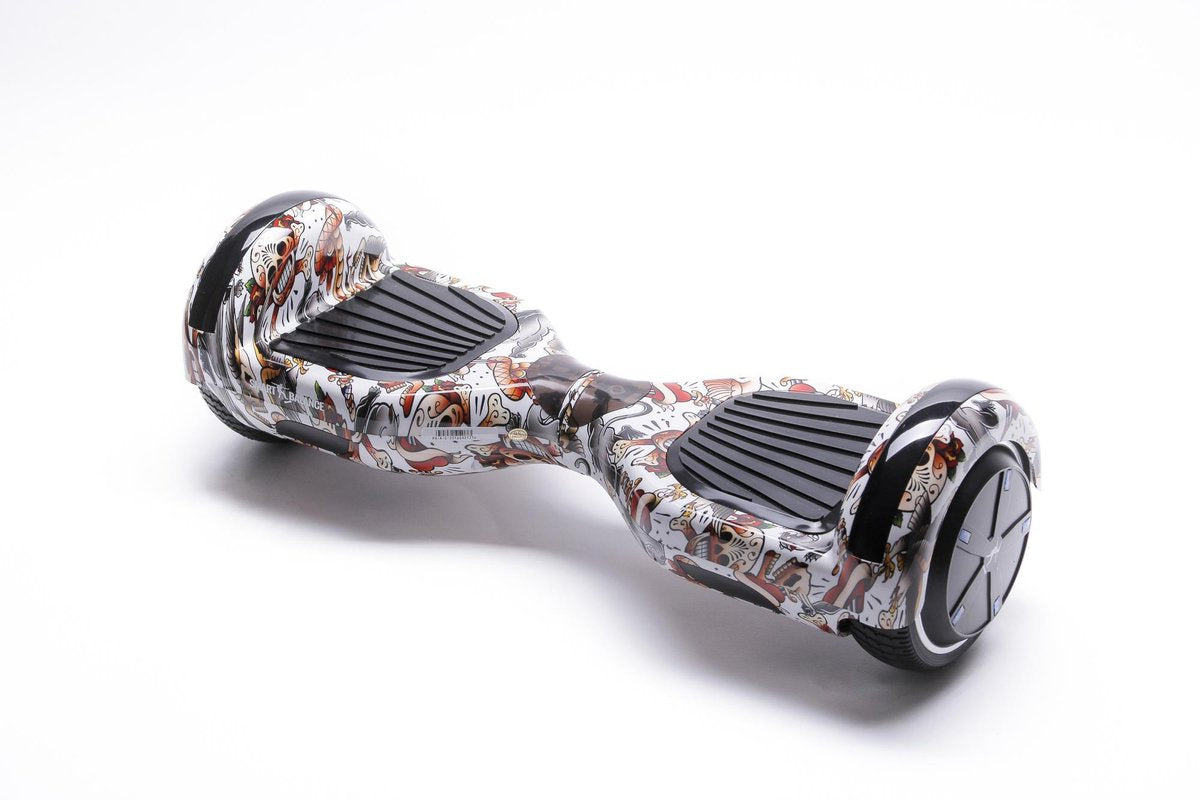 Hoverboard | 6.5 Inch Wielen | Self Balance Hoverboard | Oxboard | Bluetooth Speakers | Tattoo