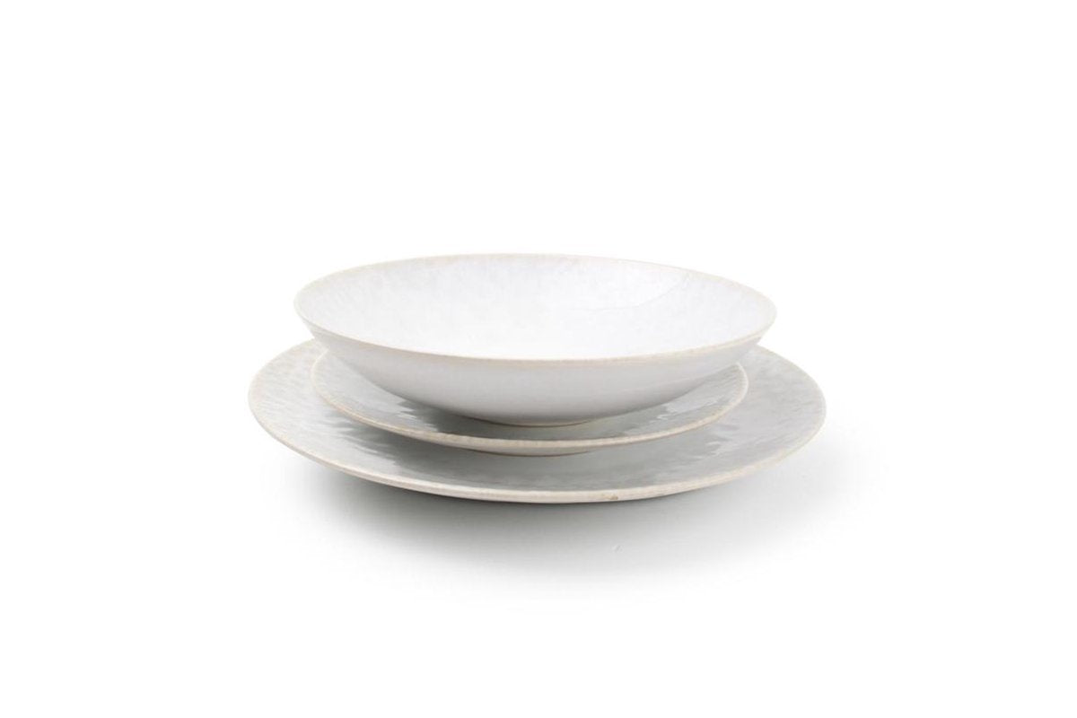 S&P - trendy servies - set 12-delig - NUAGES (kleur wit)