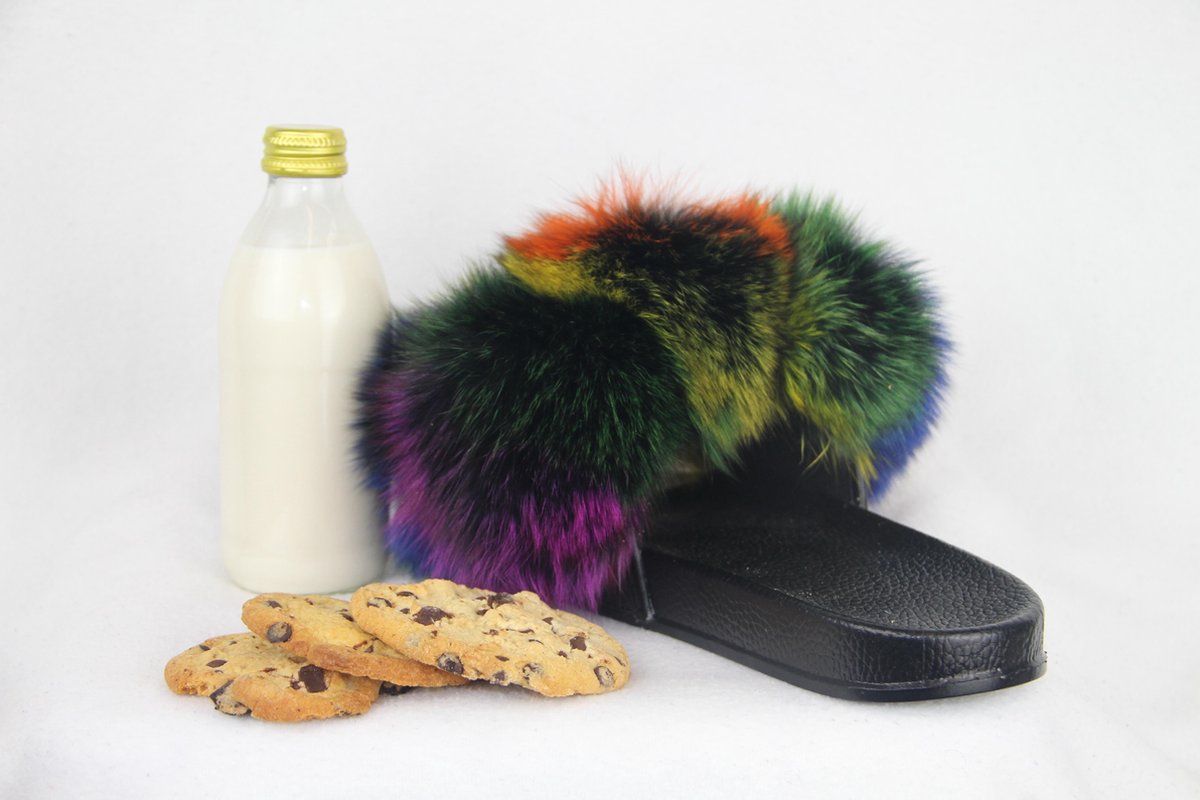 Fluffy Slipper Balls voor Volwassenen Maat 41