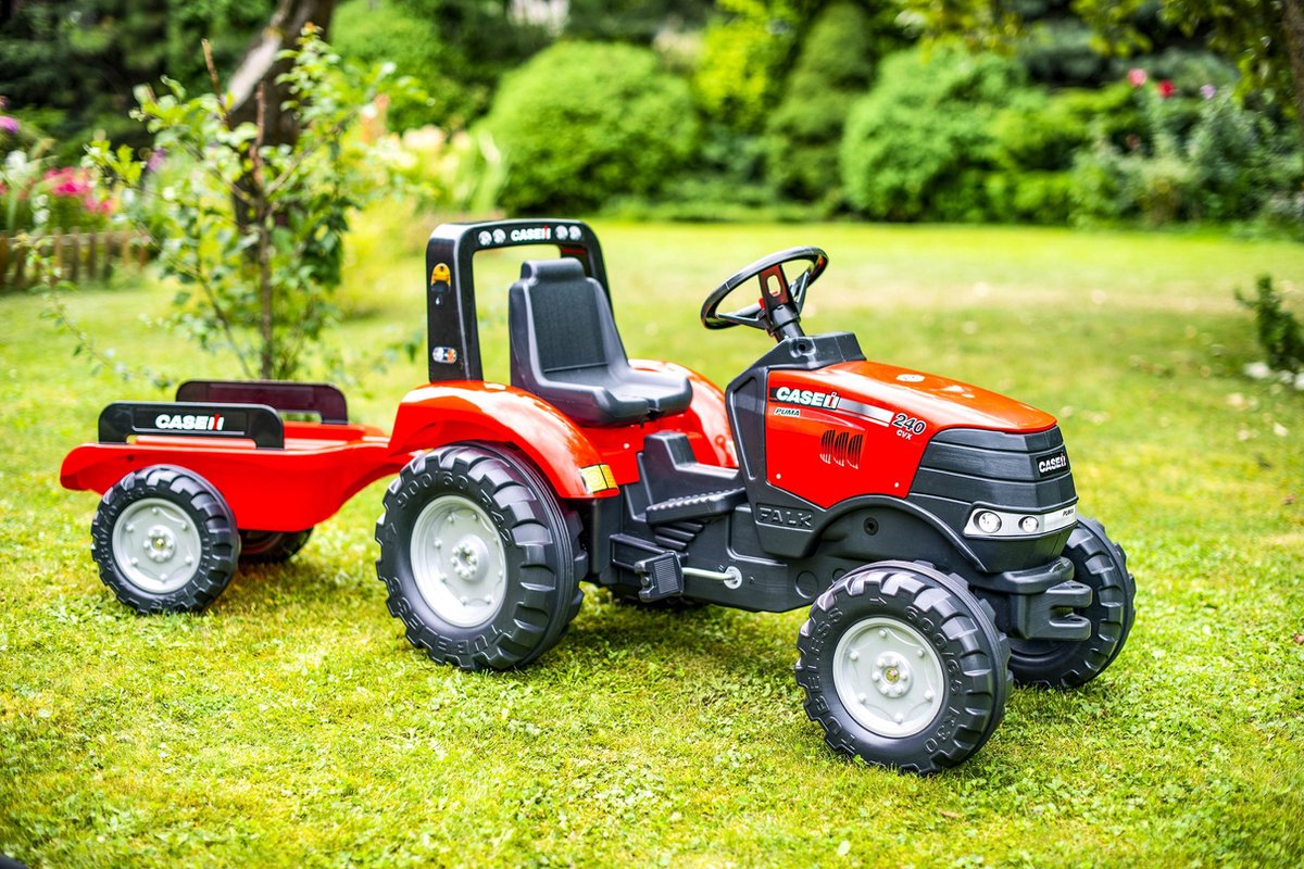 Falk Case IH - Jongens - Rood - Traptractor