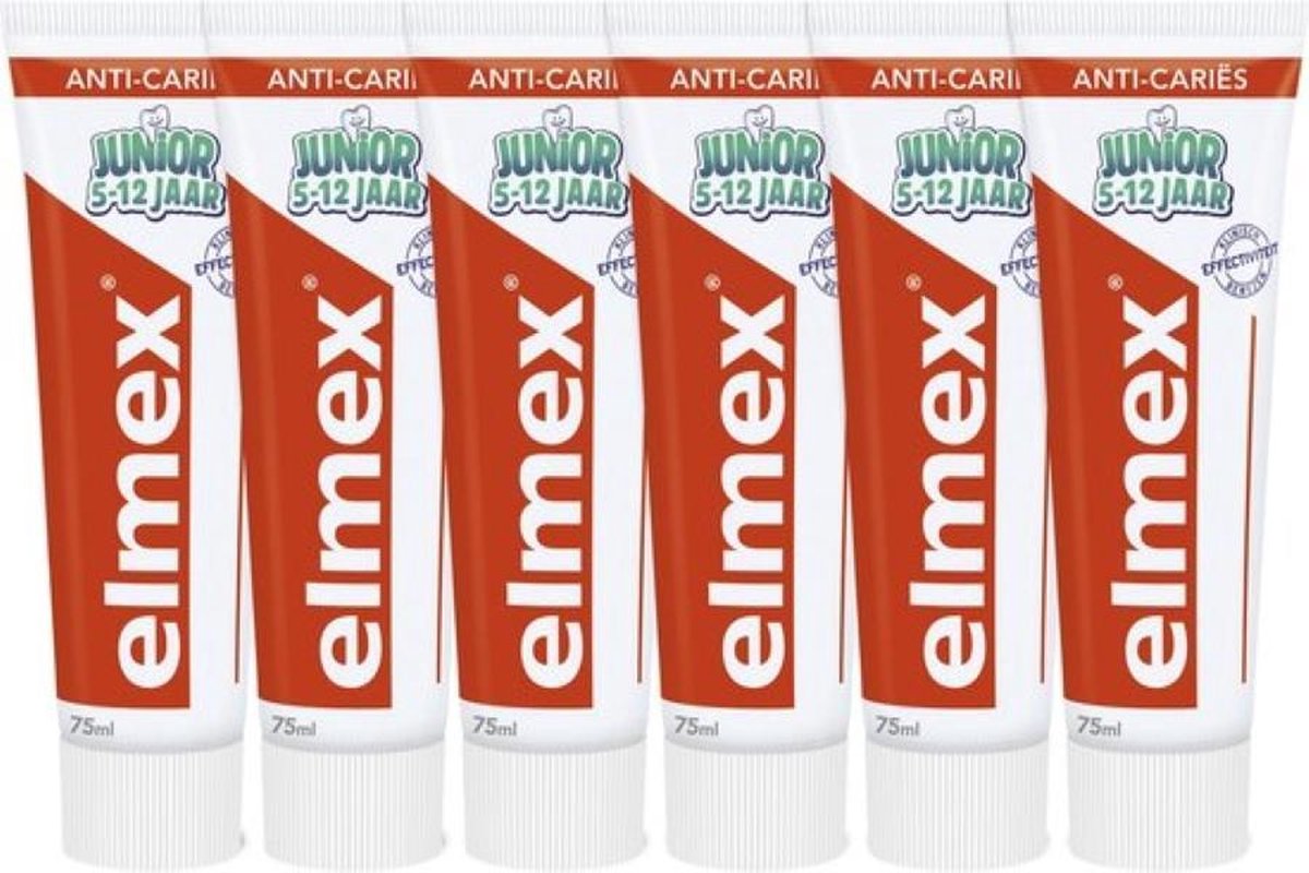 6x Elmex Tandpasta – Junior