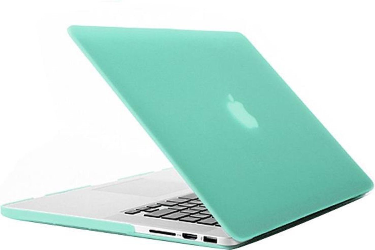Mobigear Hard Case Frosted Turquoise voor Apple MacBook Pro Retina 13 inch
