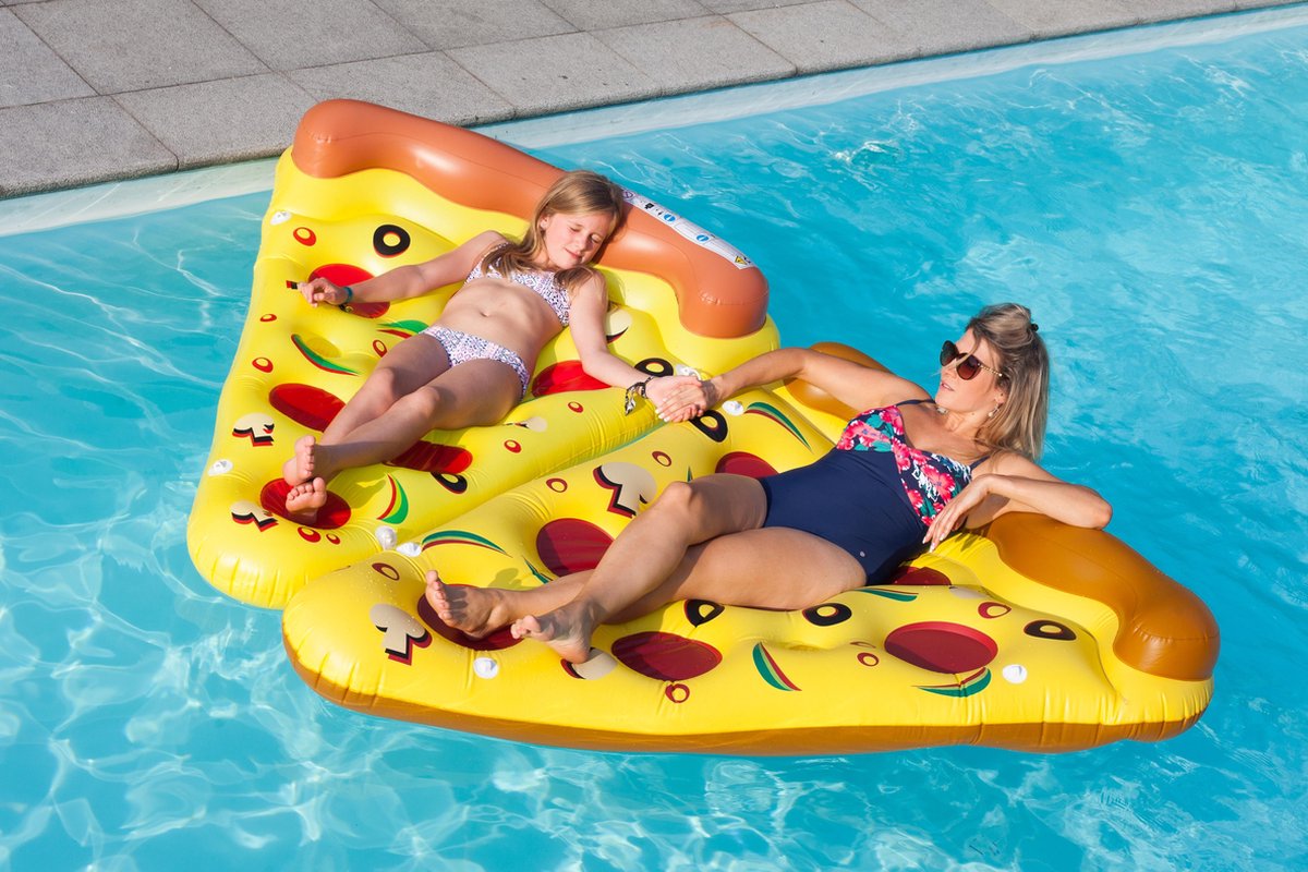 Didak Pool Opblaasbare luchtmatras Mega Pizza Punt 170x120 Cm