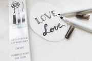 BrandNewCake Zwarte Stiften eetbare inkt set/3