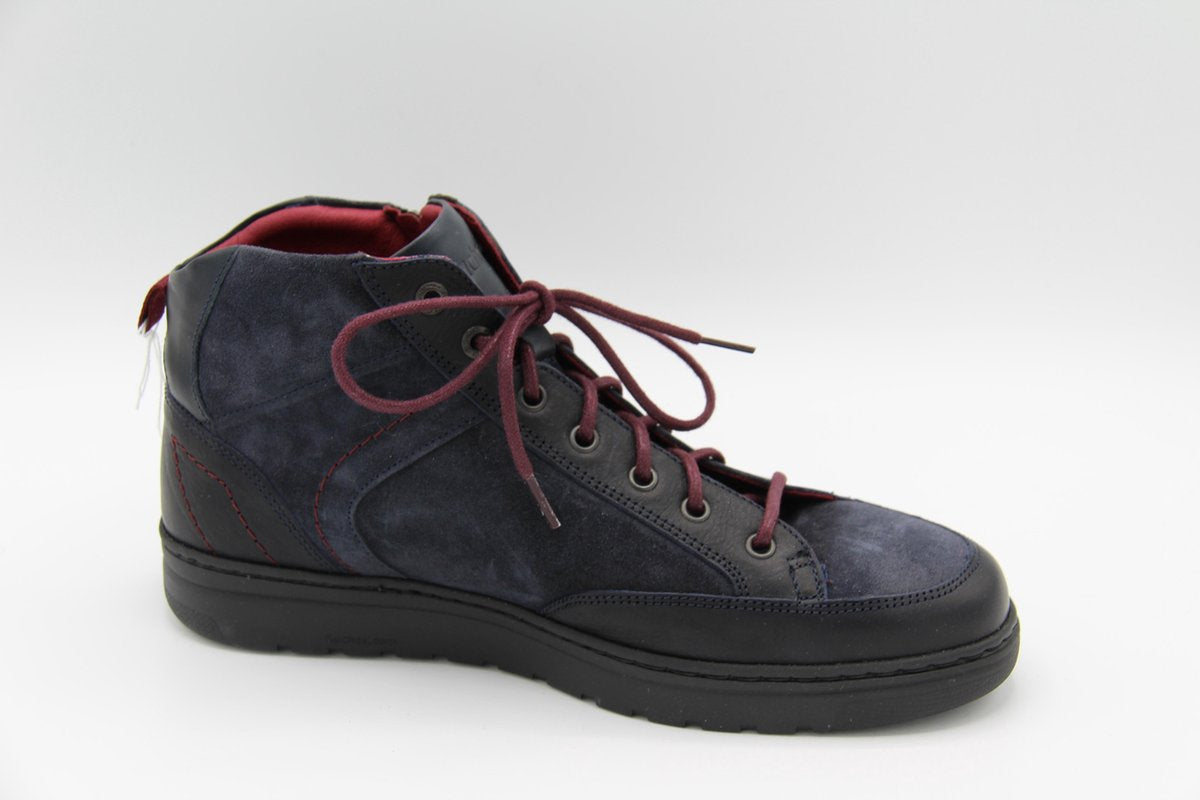 Fluchos 32876 Atlas blauwe enkelhoge veterschoen- sportief maat 44