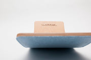 Wobbel Starter Lucht (blauw) - Houten balance board van 70 centimeter - Geschikt voor 0 tot 3 jaar