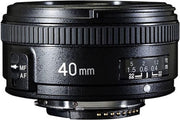 Yongnuo YN40MM F2.8N cameralens MILC Zwart