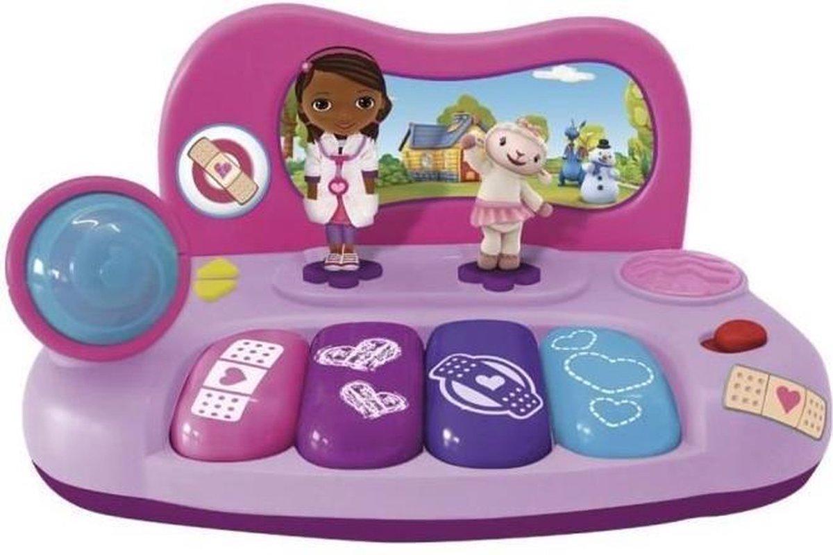 DOCTOR LA PELUCHE Elektronische piano met karakters