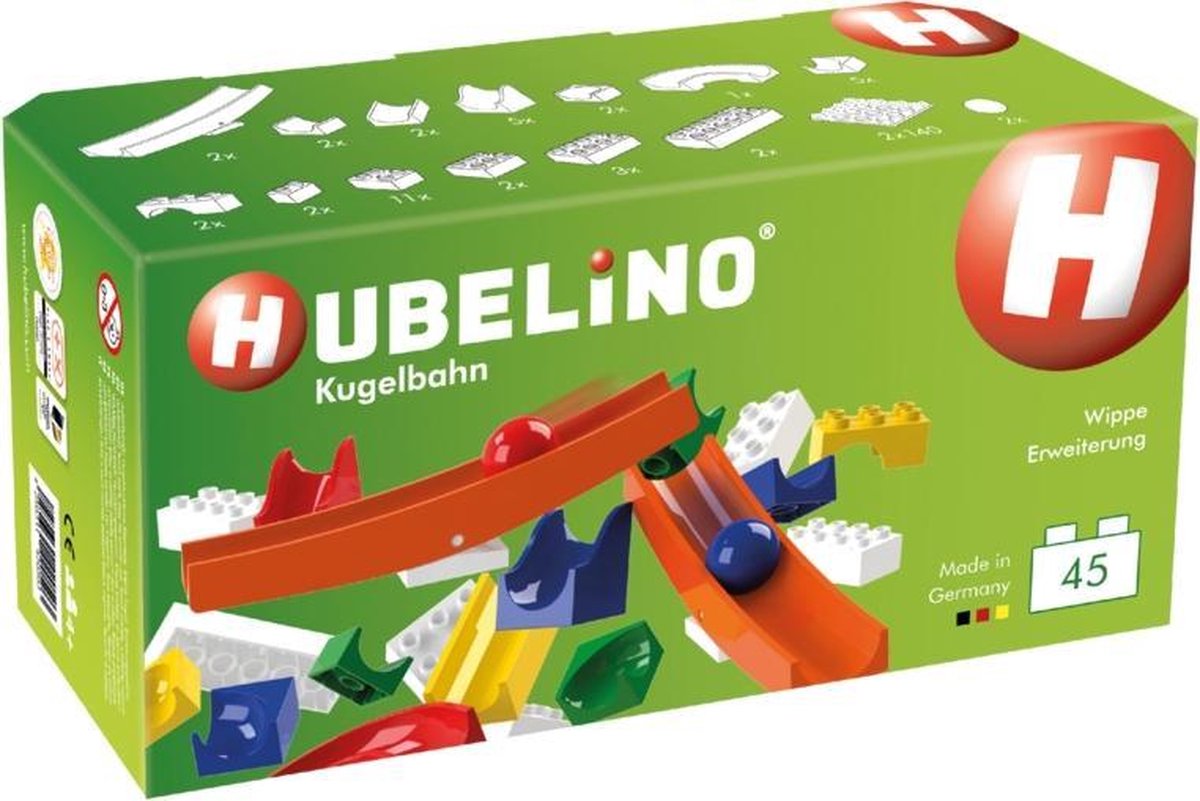Hubelino Knikkerbaan: Wipwapaanvulset 45-delig