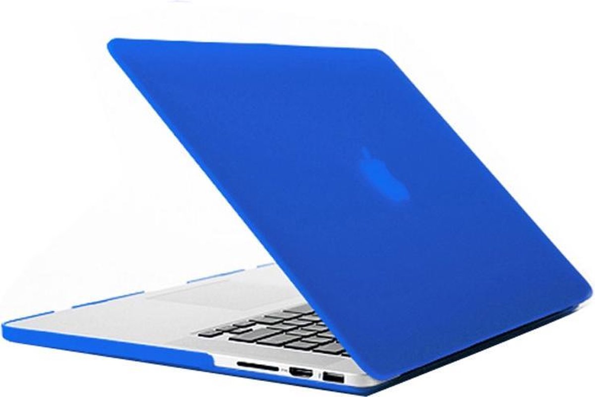 Mobigear Hard Case Frosted Blauw voor Apple MacBook Pro Retina 13 inch