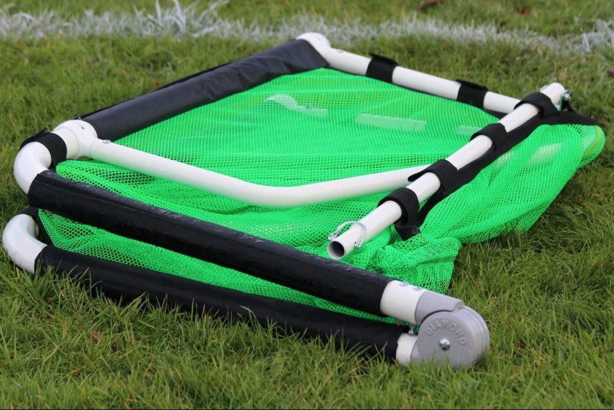 Soccerconcepts Minigoal inklapbaar - Voetbaldoel - 150cm x 100cm - Aluminium - Voetbalgoal