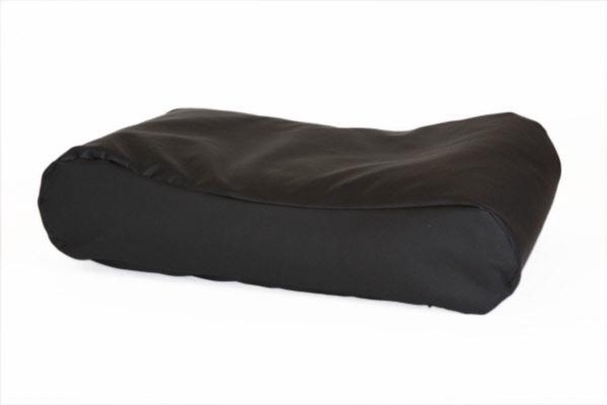 Comfort Kussen Hondenkussen Deluxe Leatherlook 125 x 90 cm - Zwart