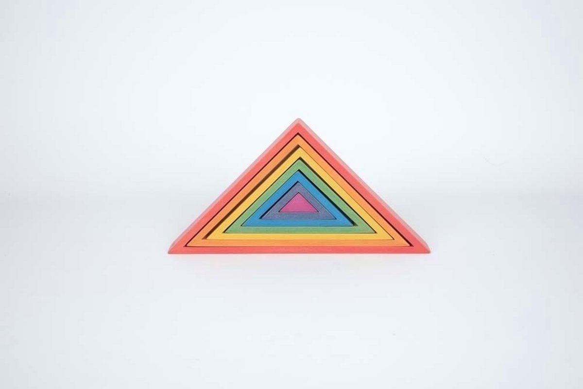 Regenboog Architect Driehoeken - Set van 7