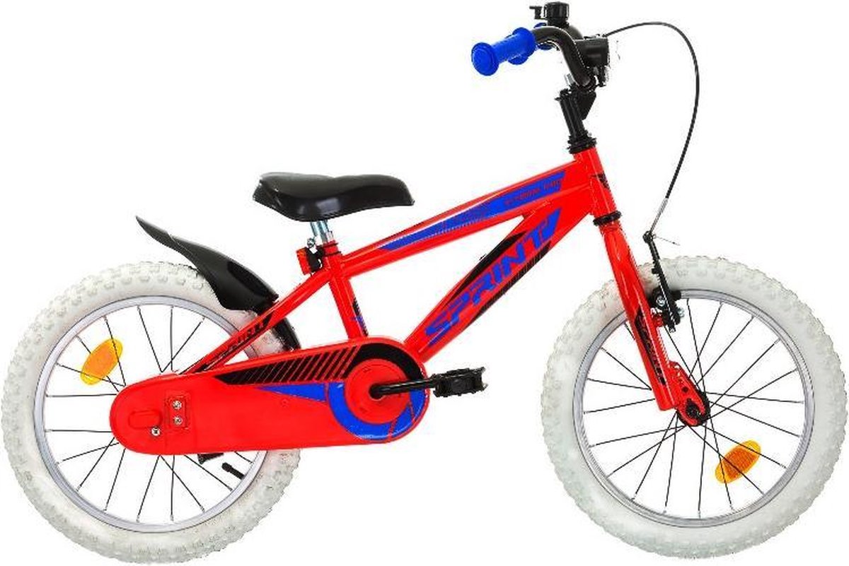 SPRINT X-TEAM - Kinderfiets - 16inch - Rood - 21cm BK18SI0030 R2