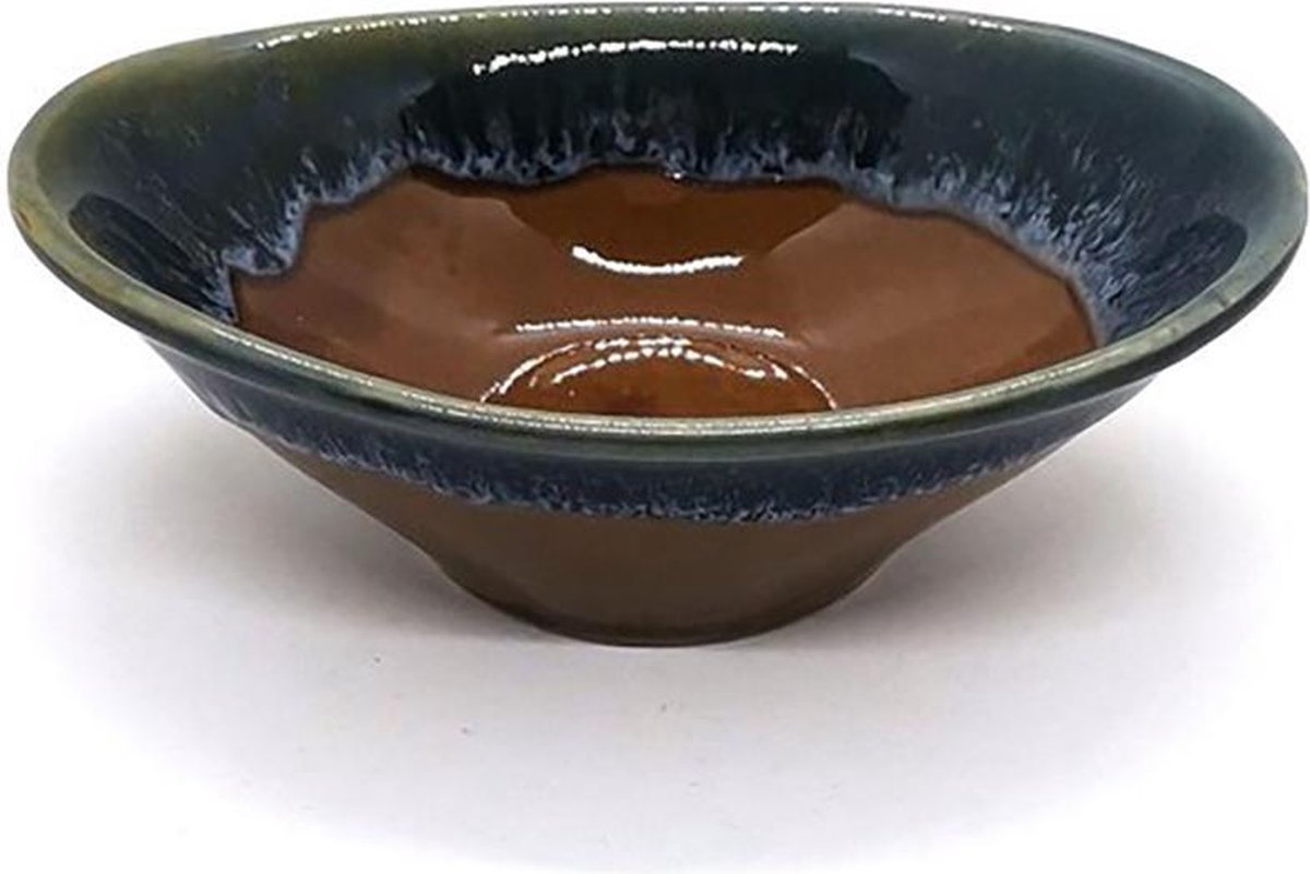 Schaaltjes - Serveerschaaltjes - Tapasschaaltjes - Snackschaaltjes Keramiek  - Schaaltje ovaal 15.5 cm  (4 stuks)