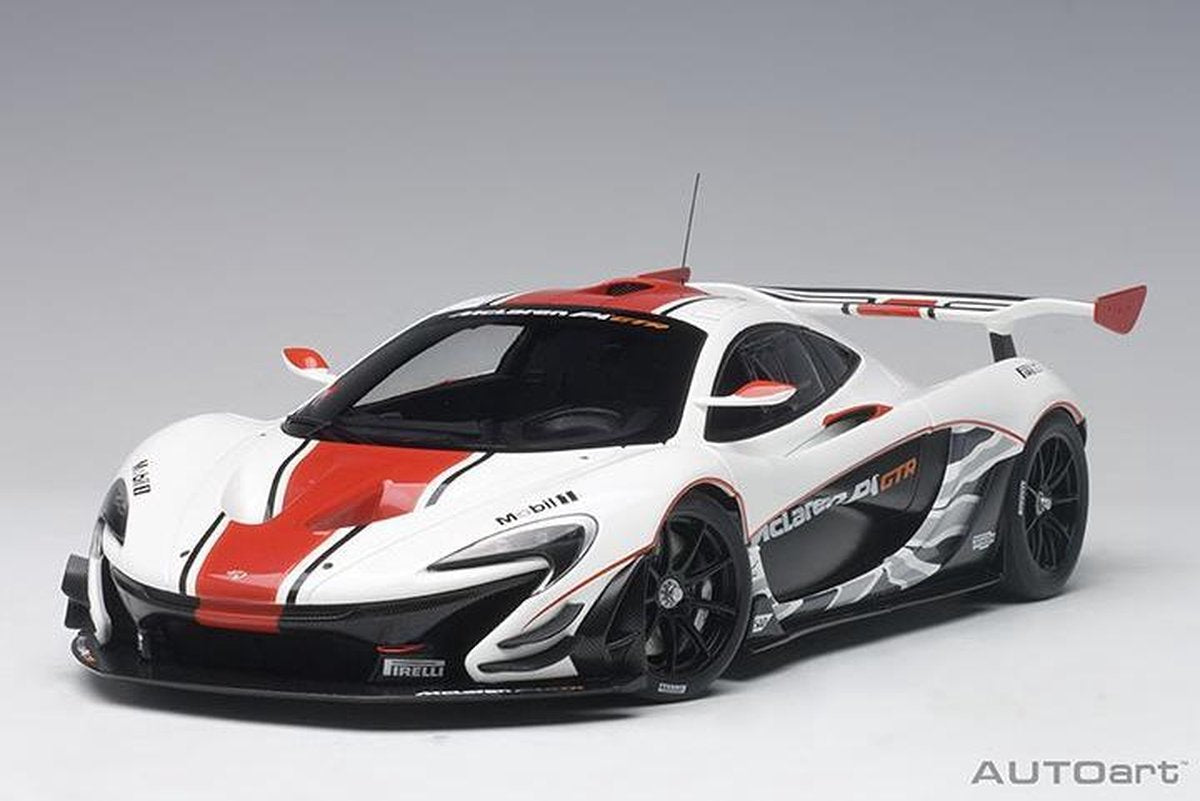 McLaren P1 GTR N O 2015 White/Red