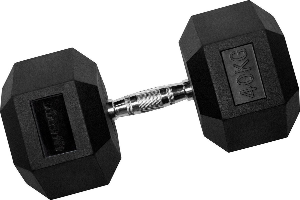 VirtuFit Hexa Dumbbell Pro - 40 kg - Per Stuk